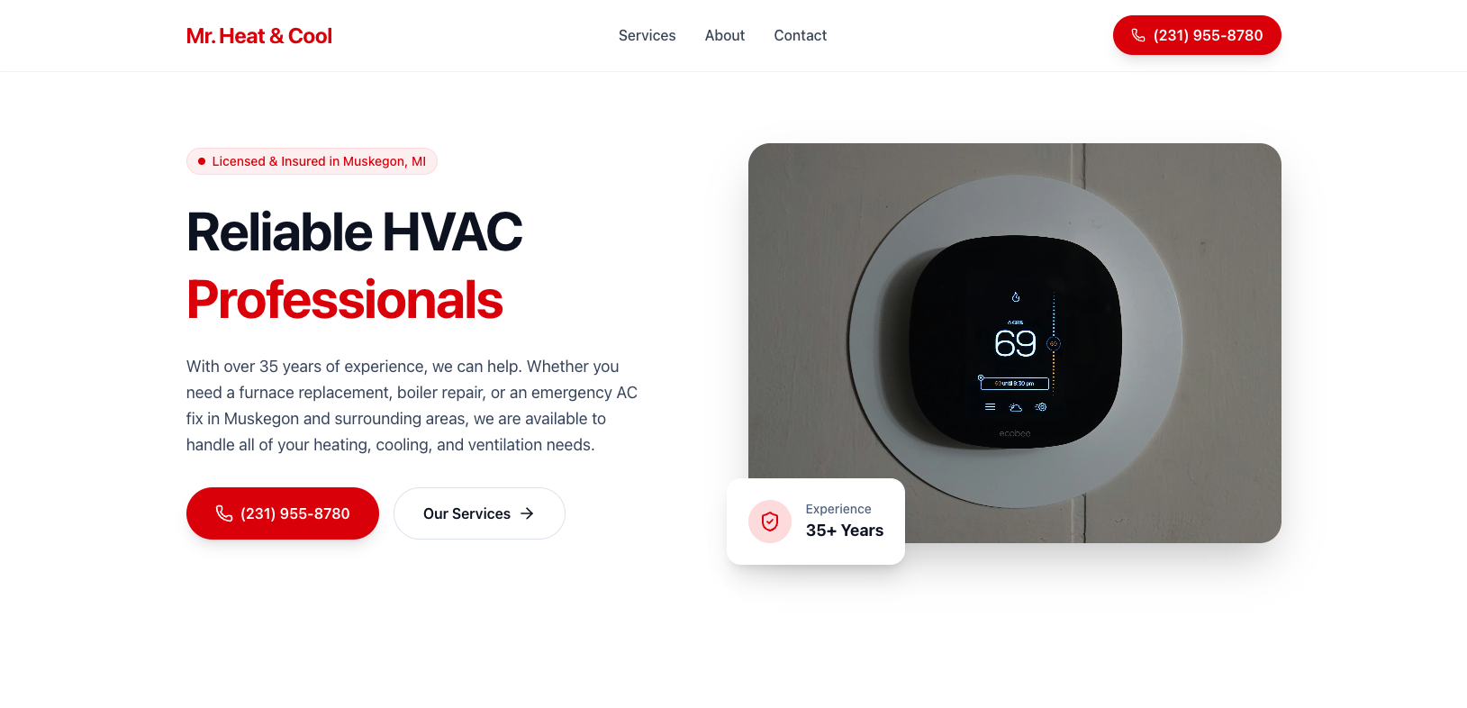 Mr. Heat and Cool HVAC